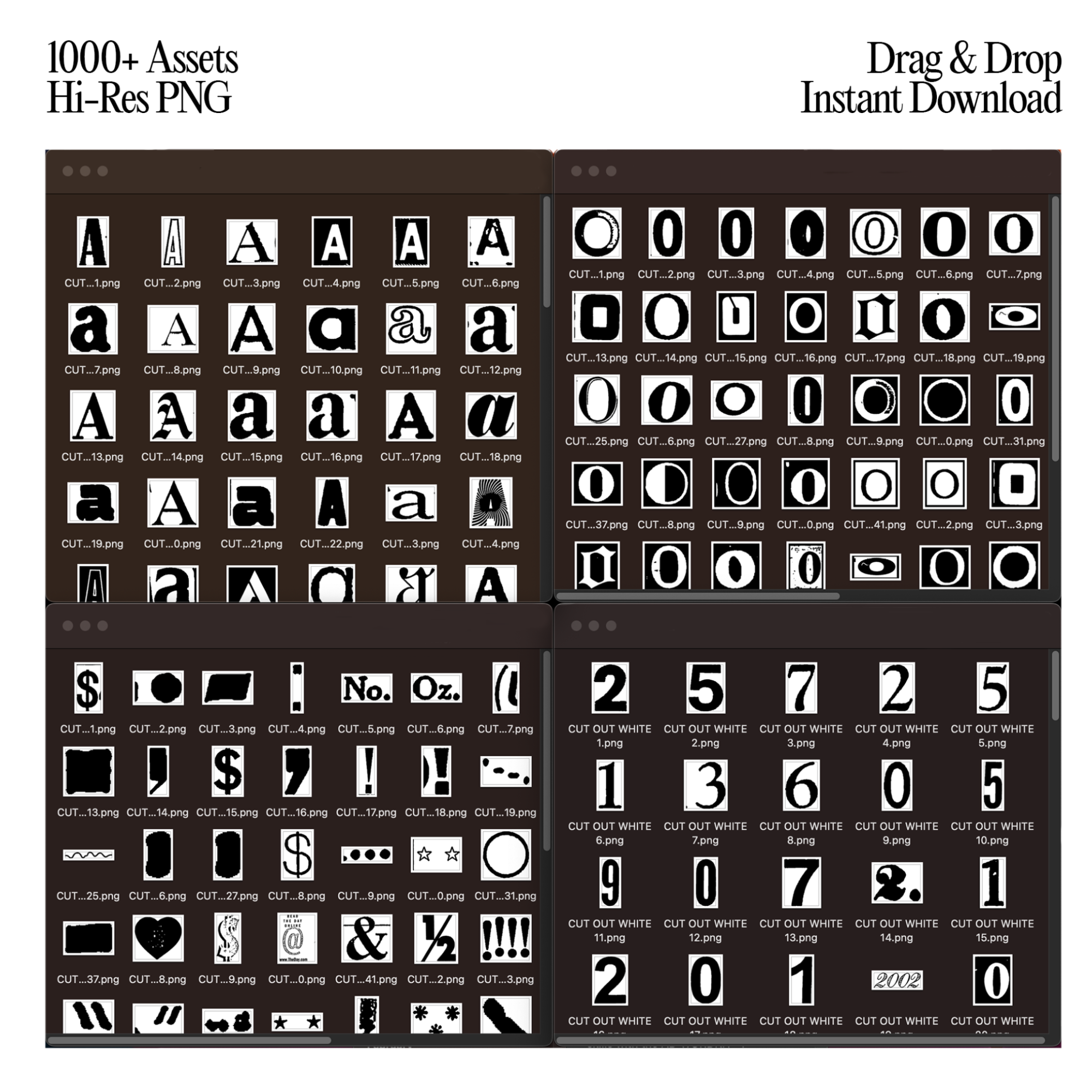 Another Alphabet™ 1000+ Letters + Numbers