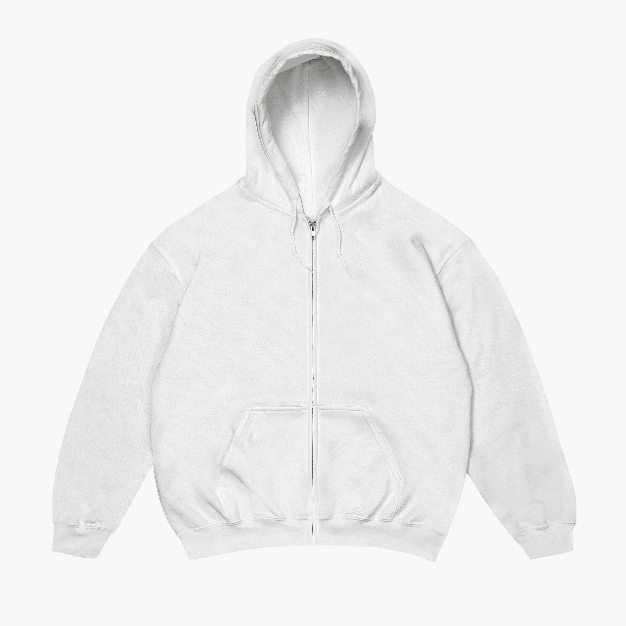 Gildan Heavy Blend™ Zip Hoodie Mock-up - Pro Pack