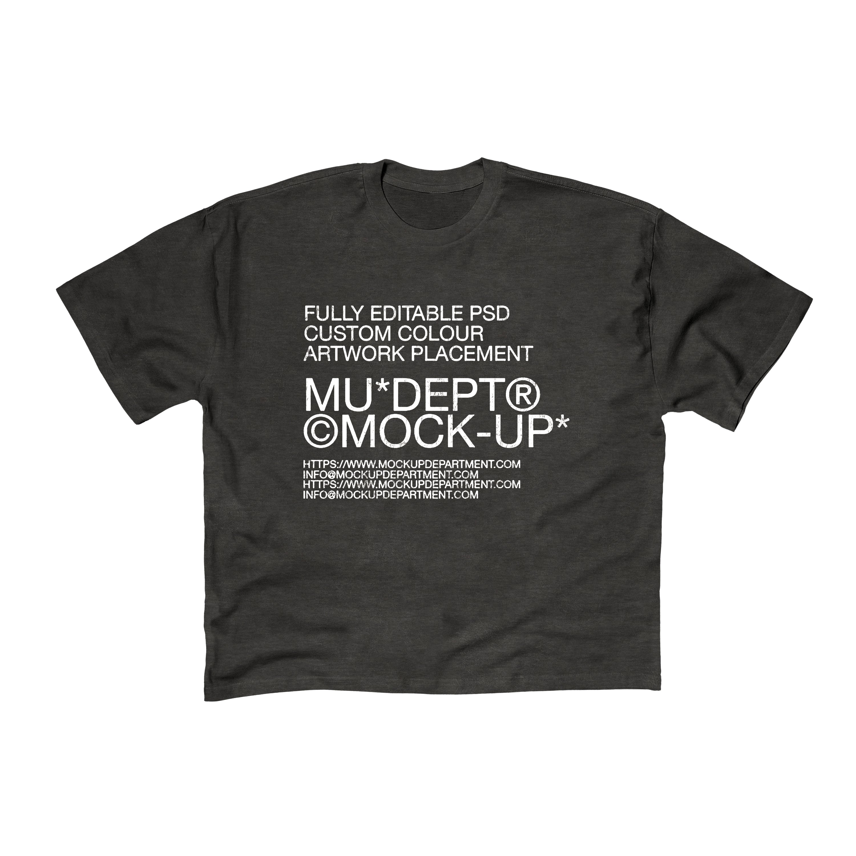 Boxy T-Shirt Mockup