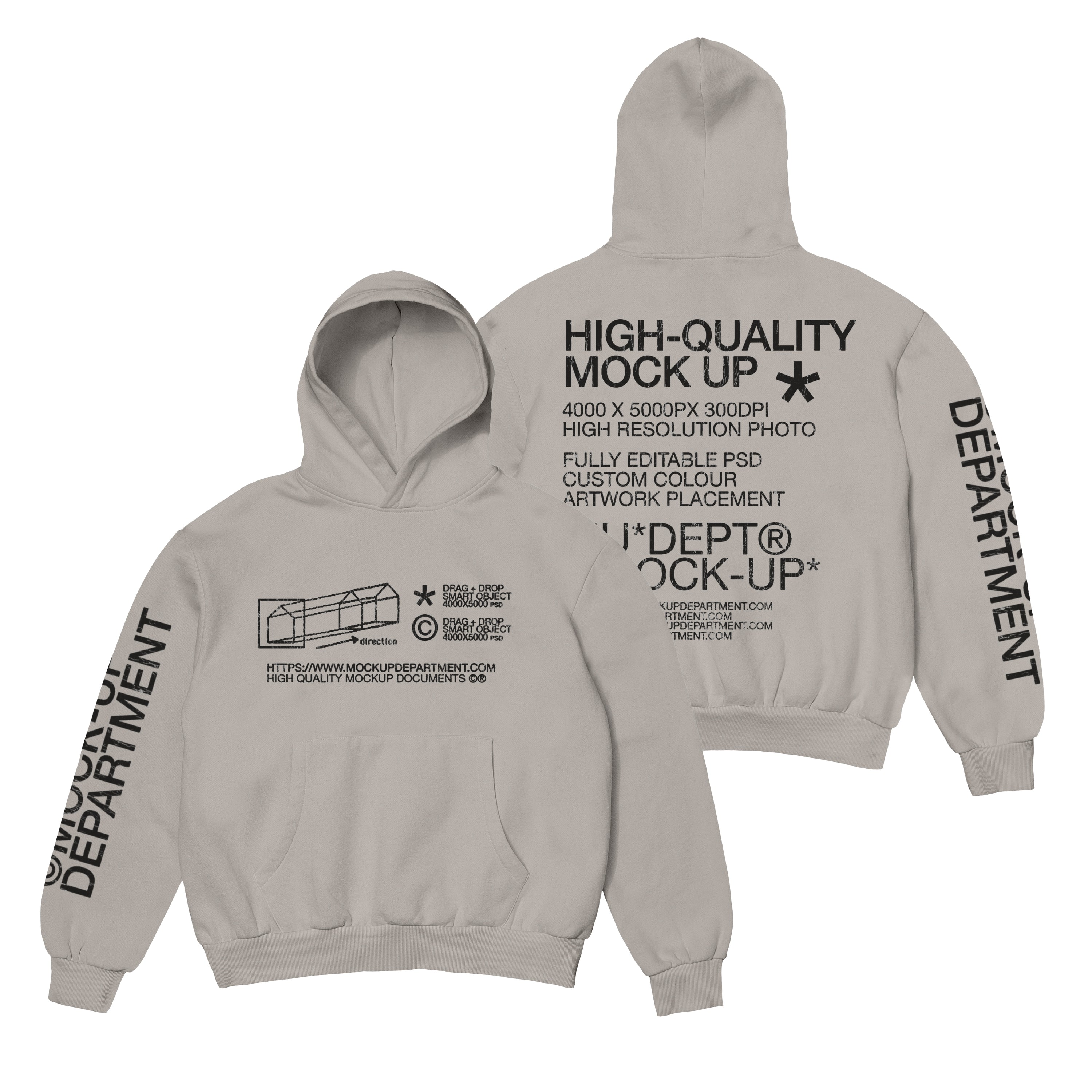 AS Colour Box Hood Mock Up - Pro Pack