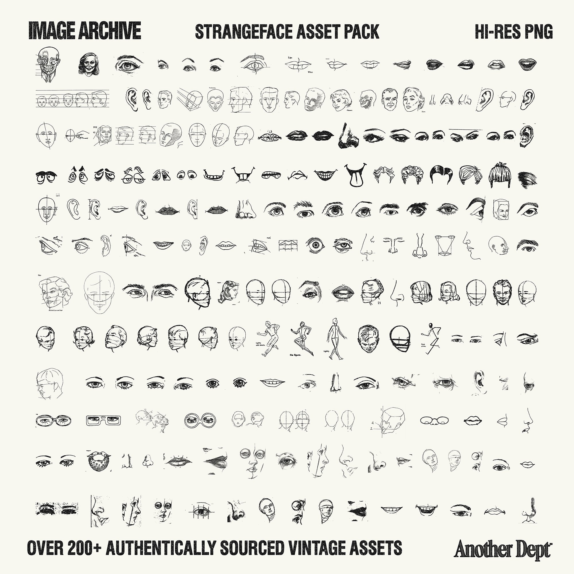 STRANGEFACE™ - 200+ Assets