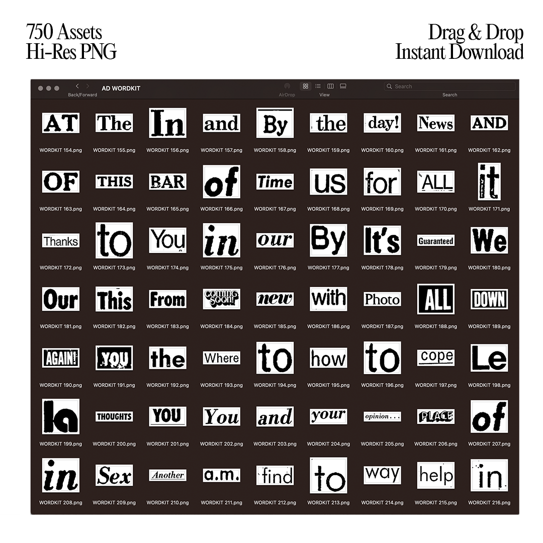 WORDKIT™ 750+ Words & Phrases